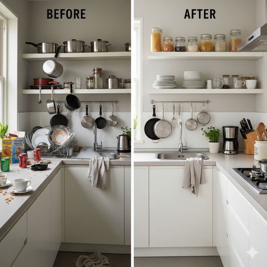 10 Smart Storage Solutions to Declutter Your Kitchen Fast